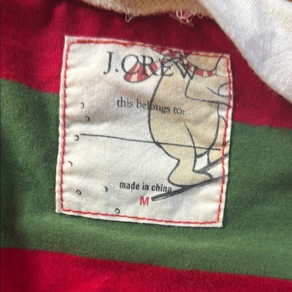 J.Crew Striped Red and Green One Piece with Butt flap - Picture 2 of 10